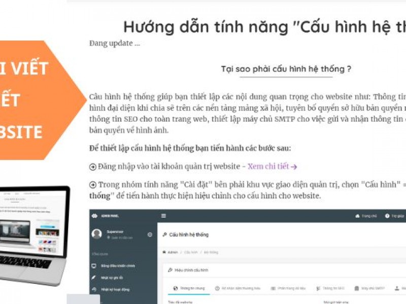 Hướng dẫn đăng bài viết chi tiết lên website