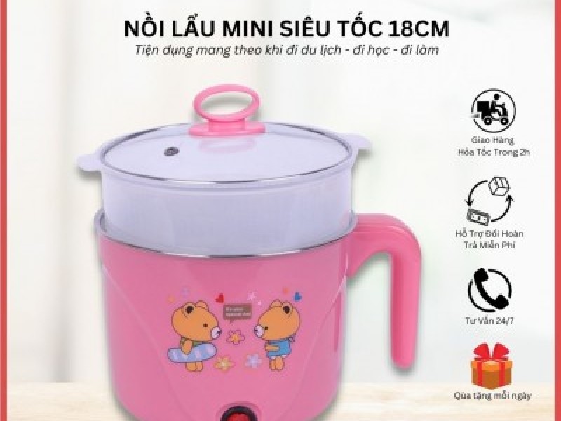 Nồi lẩu mini siêu tốc 18cm